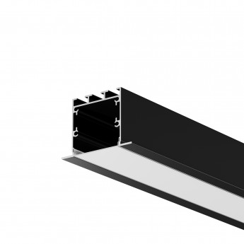 Алюминиевый профиль встраиваемый с накладным фланцем MAYTONI ALM-5035T-B-2M 632012 Алюминиевый профиль встраиваемый с накладным фланцем MAYTONI ALM-5035T-B-2M 632012