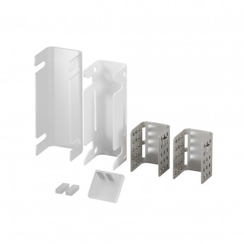 Двусторонний коннектор питания для гибкого неона 17x12 мм MAYTONI Изгиб поперек оптической оси 432011 Двусторонний коннектор питания для гибкого неона 17x12 мм MAYTONI Изгиб поперек оптической оси 432011