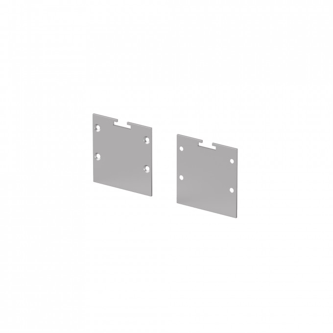Комплект заглушек (для профиля 35×35) 2 шт., MAYTONI ALM-35-S-EC 642037