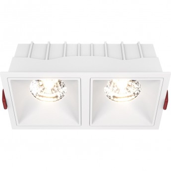 Встраиваемый светильник MAYTONI ALFA LED DL043-02-15W3K-SQ-W Встраиваемый светильник MAYTONI ALFA LED DL043-02-15W3K-SQ-W